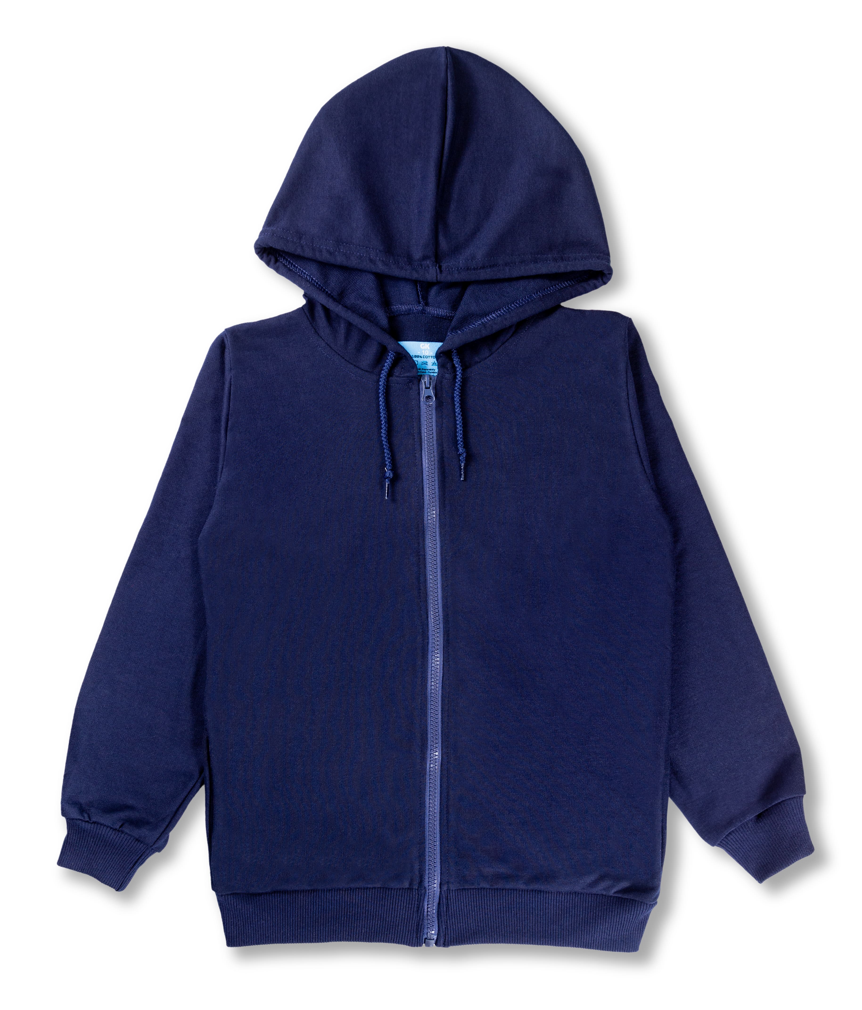 Chaqueta Escolar con Cierre y Capucha Gimbo Kids