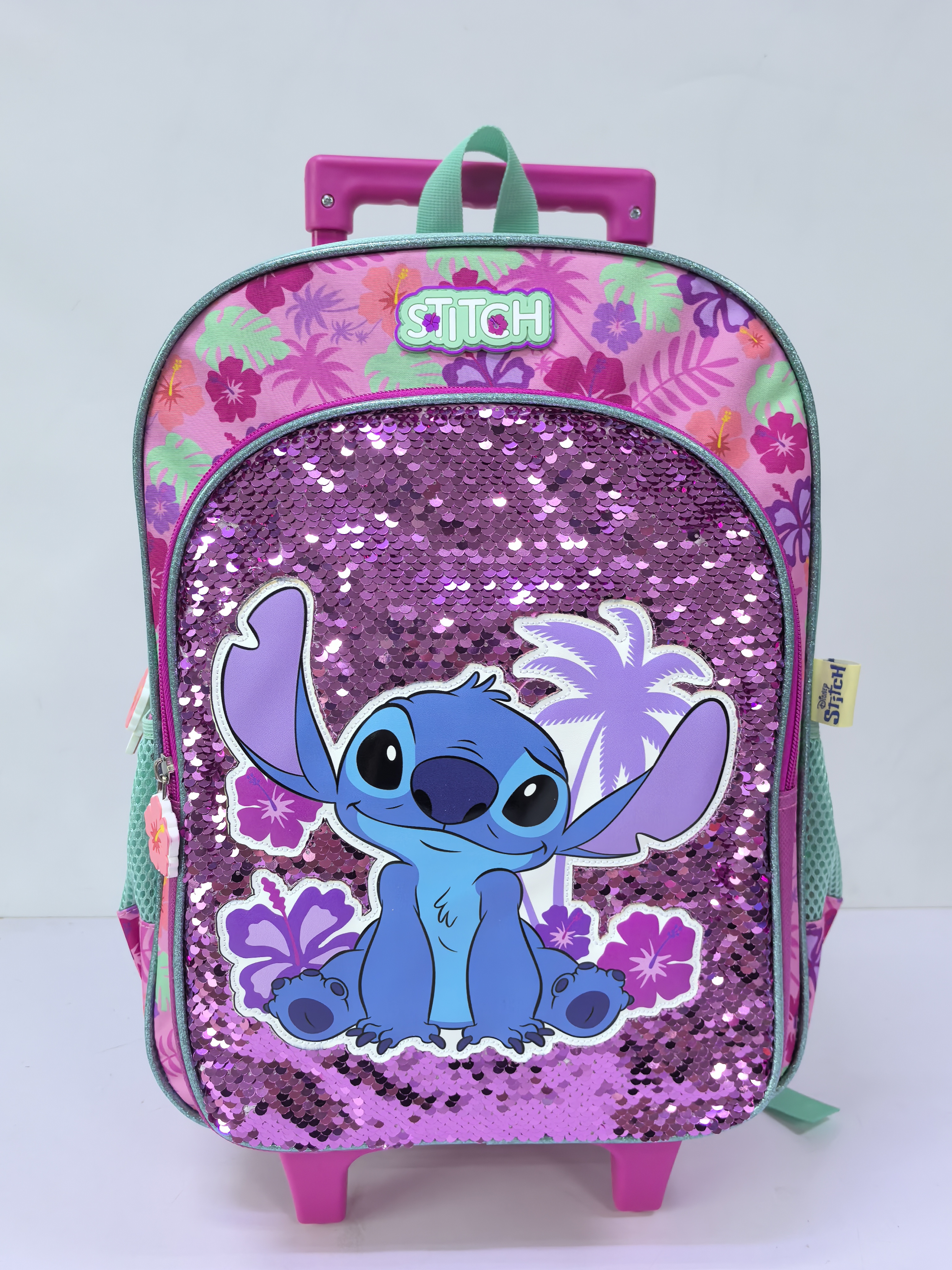 Mochila C/ruedas 3d 16 Stich