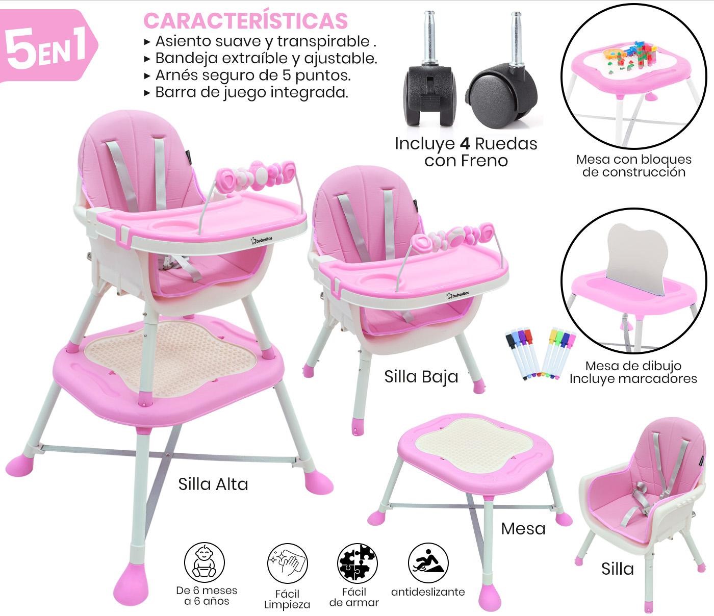 Silla de Comer 5 en 1